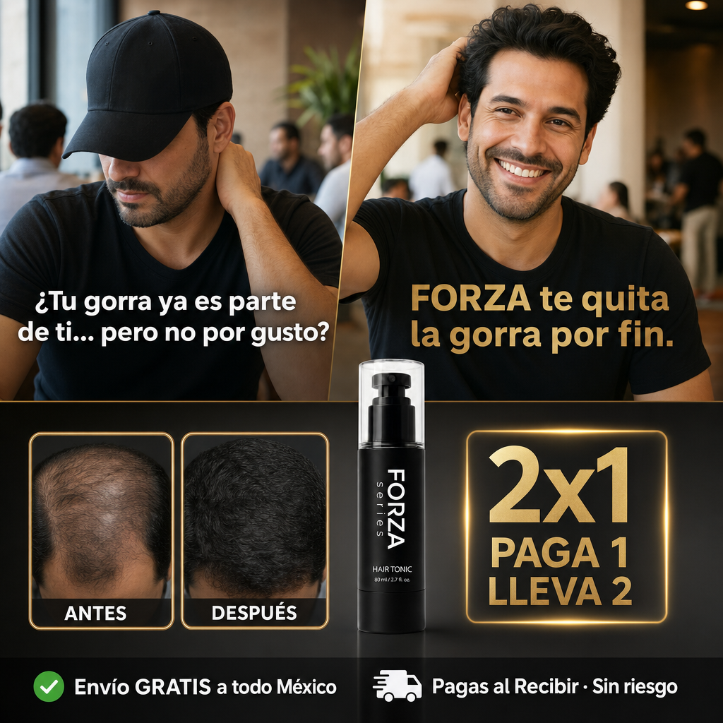 Hombre mexicano 30 años aplicando tónico capilar en cuero cabelludo para detener caída del cabello, rutina diaria de tratamiento capilar