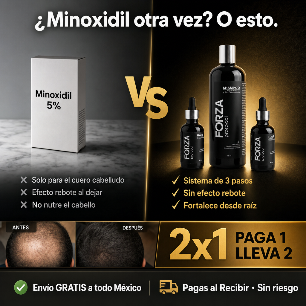 Mujer con alopecia androgénica mostrando pérdida de volumen en la corona del cabello y raleo difuso característico